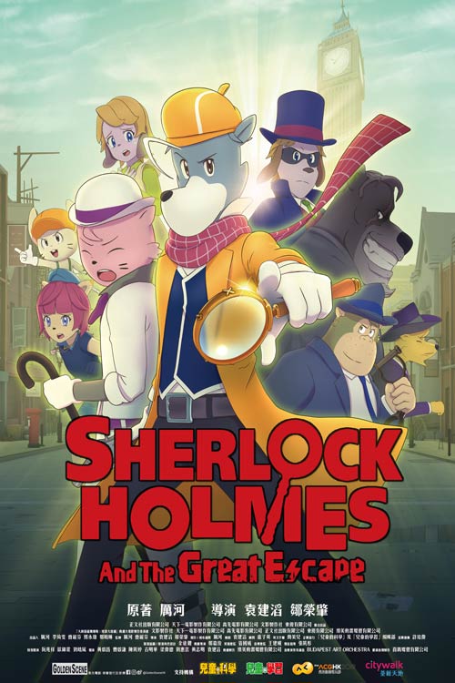 دانلود انیمیشن شرلوک هولمز و فرار بزرگ دوبله فارسی