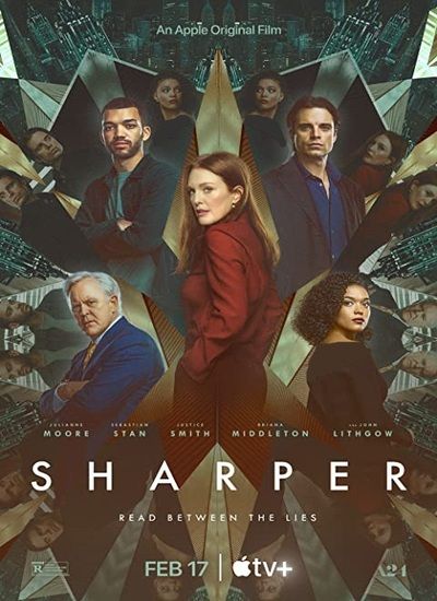دانلود فیلم زیرک تر (شارپر) Sharper 2023  دوبله فارسی + زیرنویس فارسی چسبیده
